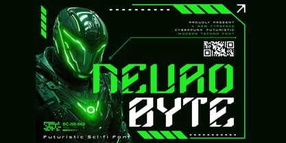 Neurobyte Font Poster 1