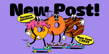 Rantaro Font Poster 2