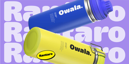 Rantaro Font Poster 9