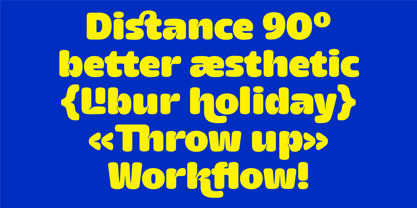 Rantaro Font Poster 8