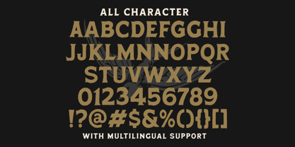 Misanco Font Poster 5