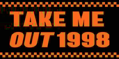 Camode italic Font Poster 7