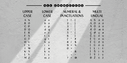 Canpile Blur Font Poster 6