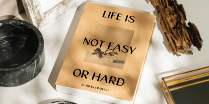 Canpile Blur Font Poster 4