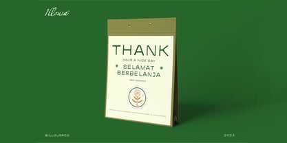 SCC Salemo Font Poster 7