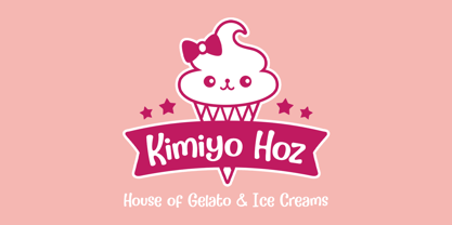 Milky Berries Font Poster 8