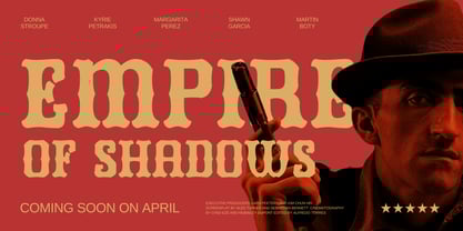 Dendora Font Poster 5