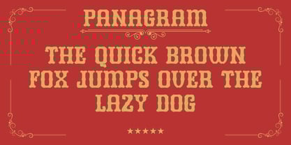 Dendora Font Poster 8