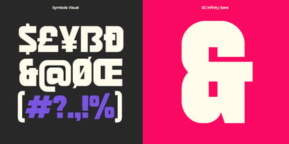 GC infinity sans Font Poster 11