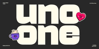 GC infinity sans Font Poster 15