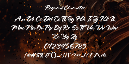 Spartan Brush Font Poster 10