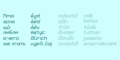 Arctic7 Font Poster 4