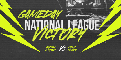 Lowerflow Font Poster 2