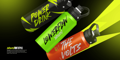 Lowerflow Font Poster 3