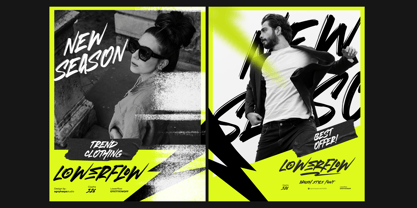 Lowerflow Font Poster 5