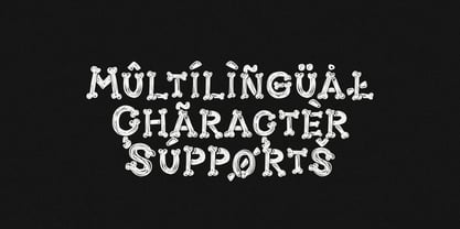 MGF Sketchleton Font Poster 3