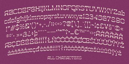 Caplosy Stamp Font Poster 6