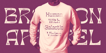 Caplosy Stamp Font Poster 5