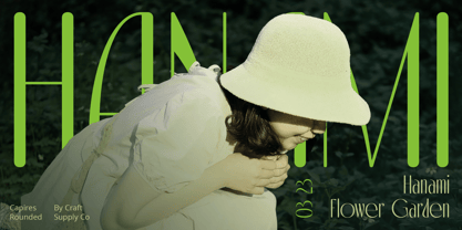 Capires Rounded Font Poster 4