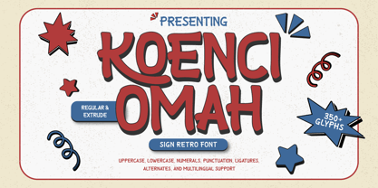 Koenci Omah Font Poster 1