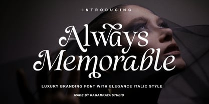 Always Memorable Font Poster 1