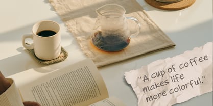 Vellum titan Font Poster 2