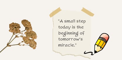 Vellum titan Font Poster 3