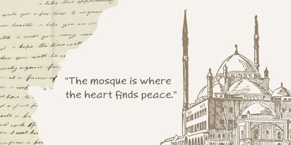 Vellum titan Font Poster 6