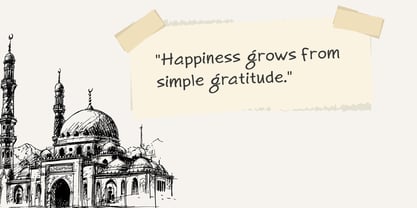 Vellum titan Font Poster 4