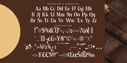 Besteza Font Poster 14