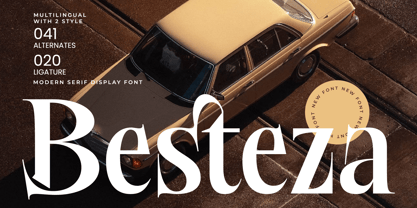 Besteza Font Poster 1