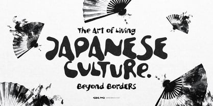Osaka Moji Font Poster 4