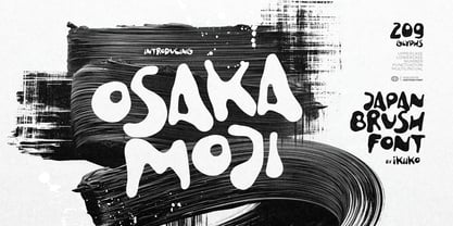 Osaka Moji Font Poster 1