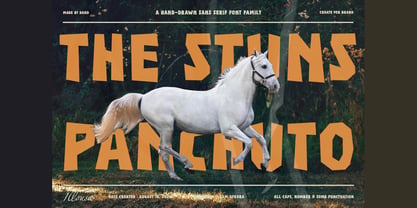 SCC Stuns Panchuto Font Poster 2