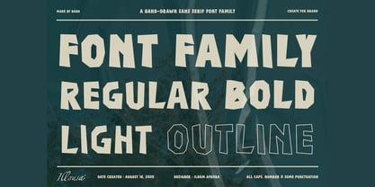 SCC Stuns Panchuto Font Poster 3