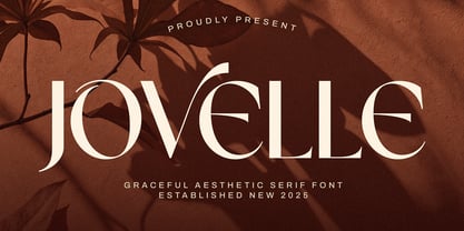 Jovelle Font Poster 1