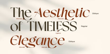 Jovelle Font Poster 10