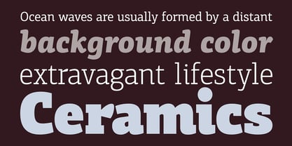 PF Centro Slab Press Font Poster 6