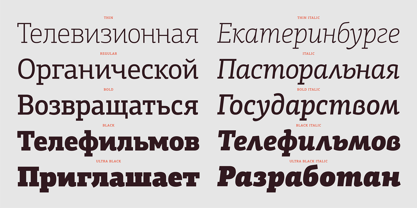 PF Centro Slab Press Font Poster 13