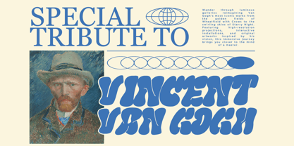 Line Gravity Font Poster 6