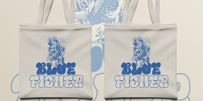 Line Gravity Font Poster 9