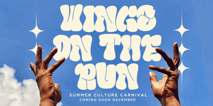 Line Gravity Font Poster 2