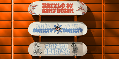 Line Gravity Font Poster 8