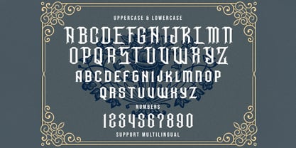 Bonwick Weaver Font Poster 5