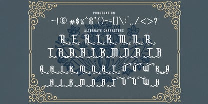 Bonwick Weaver Font Poster 6