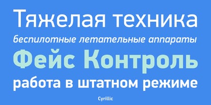 PF DIN Display Pro Font Poster 12