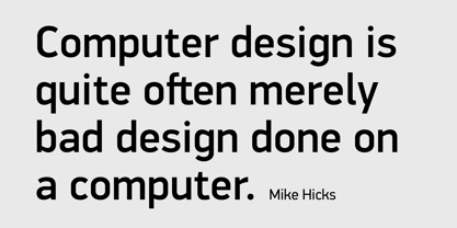 PF DIN Display Pro Font Poster 5