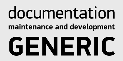 PF DIN Display Pro Font Poster 8