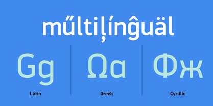 PF DIN Display Pro Font Poster 10