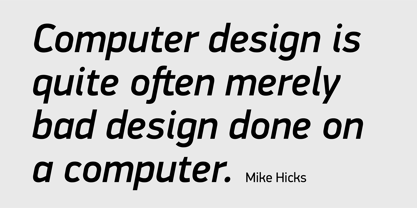 PF DIN Display Pro Font Poster 7